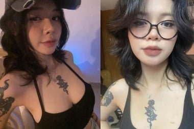Con chó đã lớn lên, còn đụ như máy