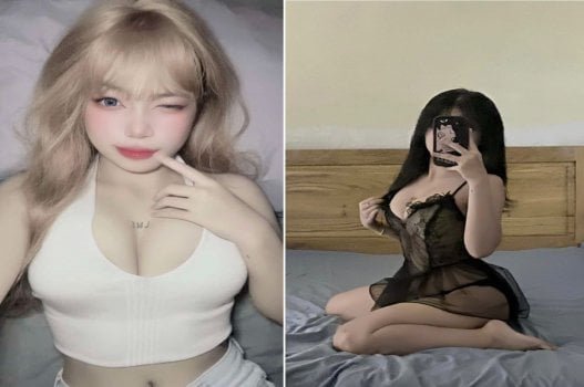 Em mơn trớn cho anh thỏa thích