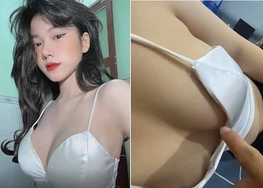 Con đĩ khoe hàng cho anh thưởng thức